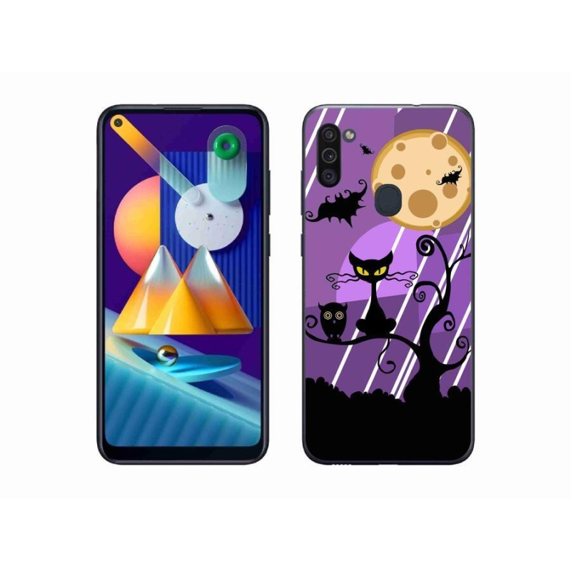 Gél borítás mmCase Samsung Galaxy M11 - halloween