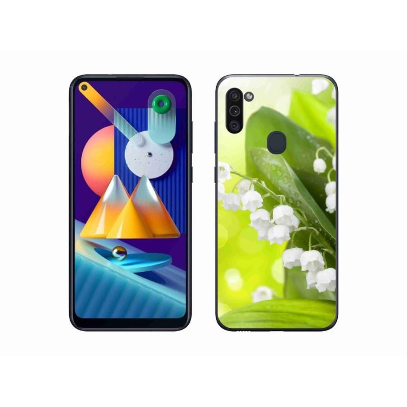 Gél borítás mmCase mobiltelefonhoz Samsung Galaxy M11 - lily of the valley
