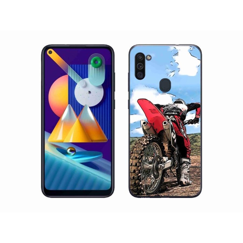 Gél védőhuzat mmCase Samsung Galaxy M11 - moto