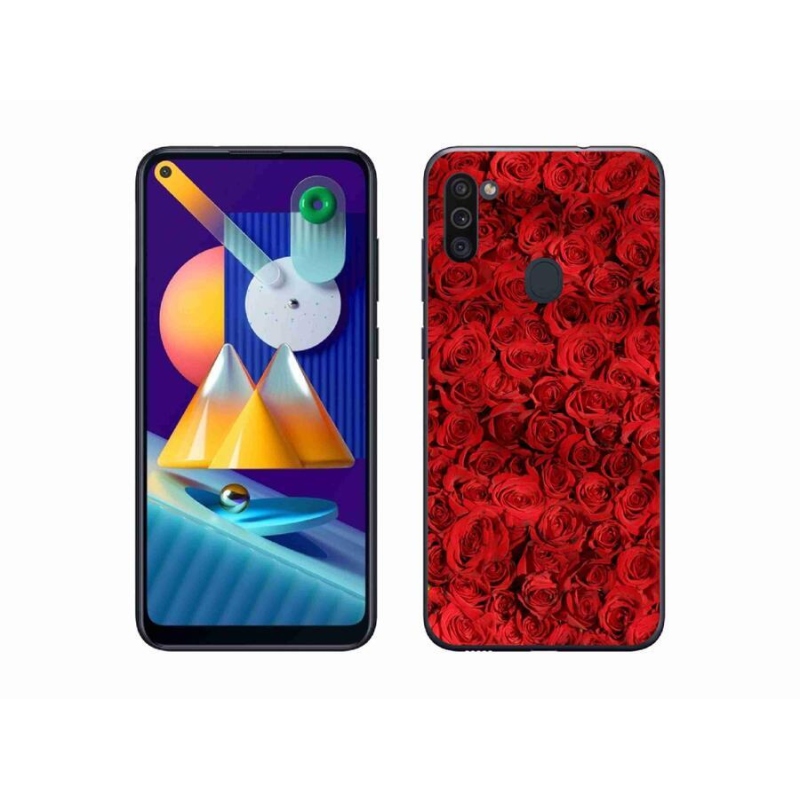 Gél védőhuzat mmCase Samsung Galaxy M11 készülékhez - rózsaszínű