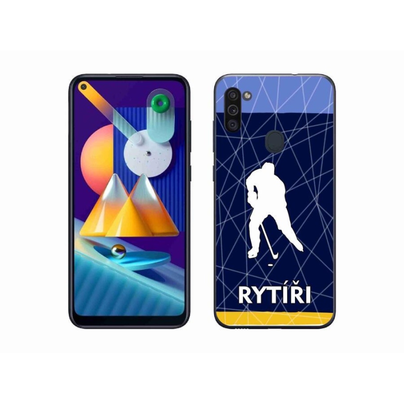 Gél borítás mmCase Samsung Galaxy M11 - Lovagok