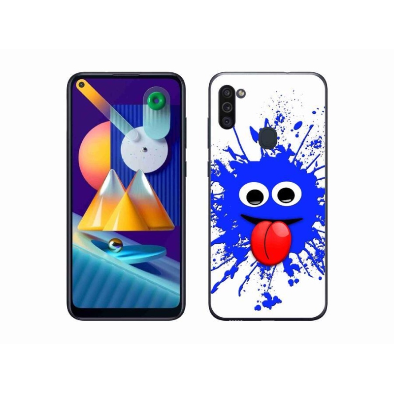 Zselés borítás mmCase Samsung Galaxy M11 készülékhez - szellem