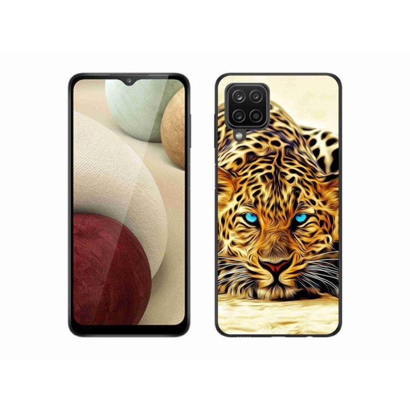 Gél védőhuzat mmCase mobil Samsung Galaxy M12 - rajzfilm tigris