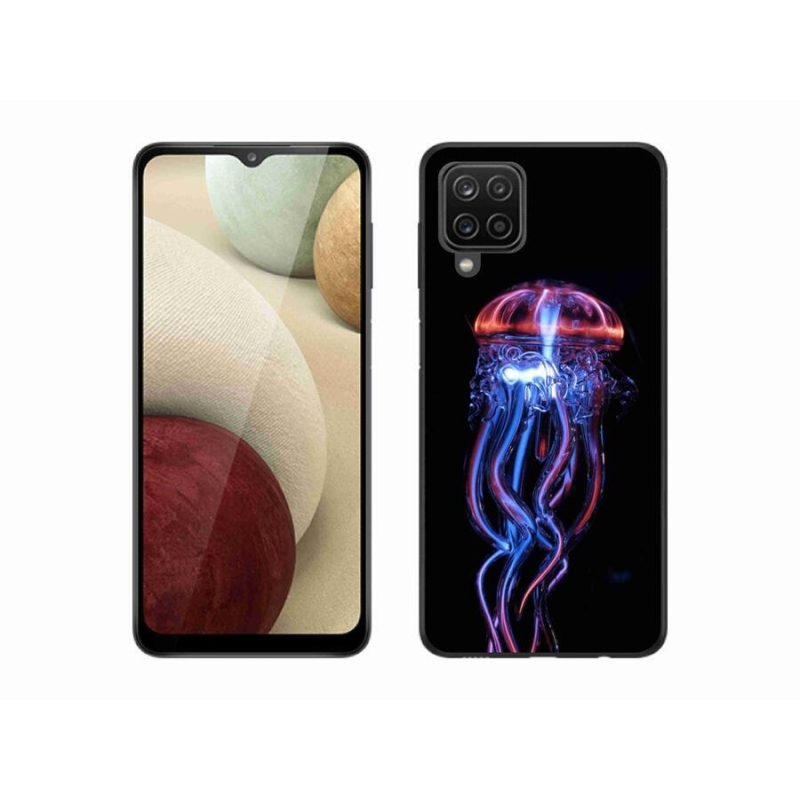 Zselés borítás mmCase Samsung Galaxy M12 készülékhez - medúza