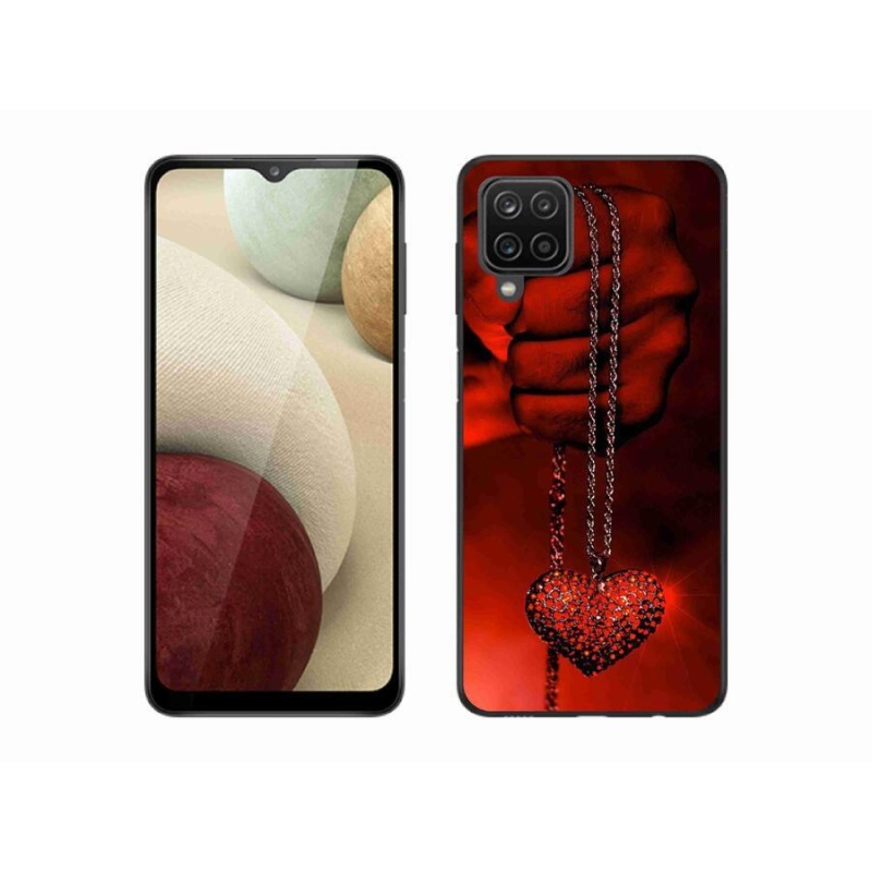 Gél borítás mmCase Samsung Galaxy M12 - nyaklánchoz