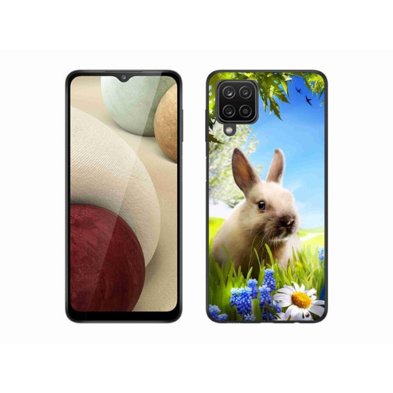 Gél védőhuzat mmCase Samsung Galaxy M12 készülékhez - nyuszi