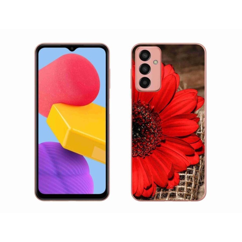 Gél borítás mmCase Samsung Galaxy M13 készülékhez - gerbera