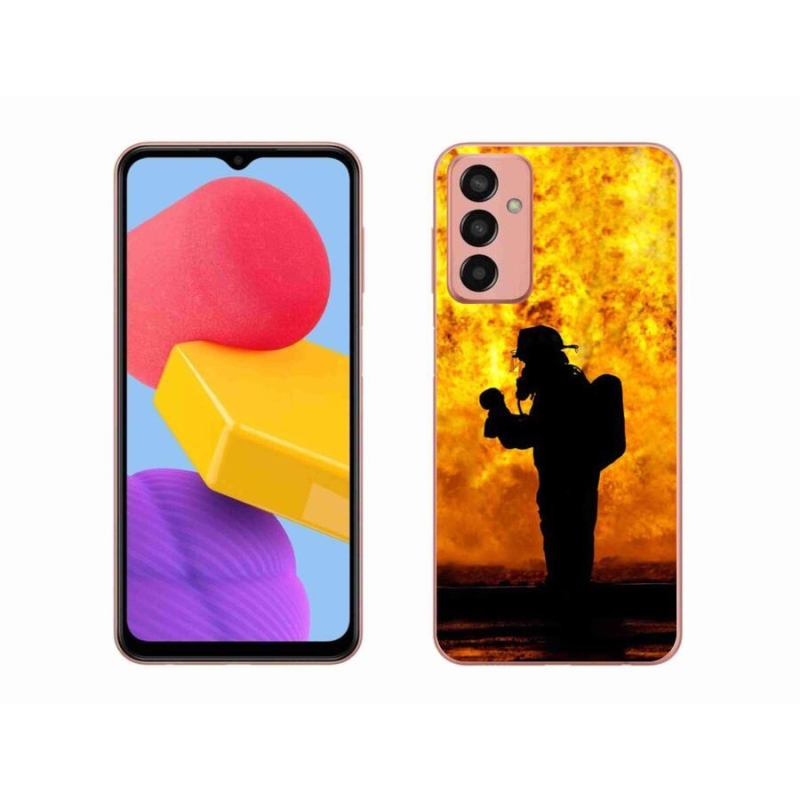 Gél borítás mmCase Samsung Galaxy M13 készülékhez - tűzoltó
