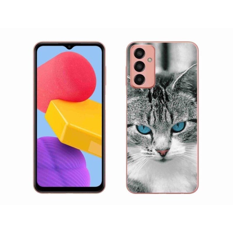 Zselés borítás mmCase Samsung Galaxy M13 - macskaszem 1