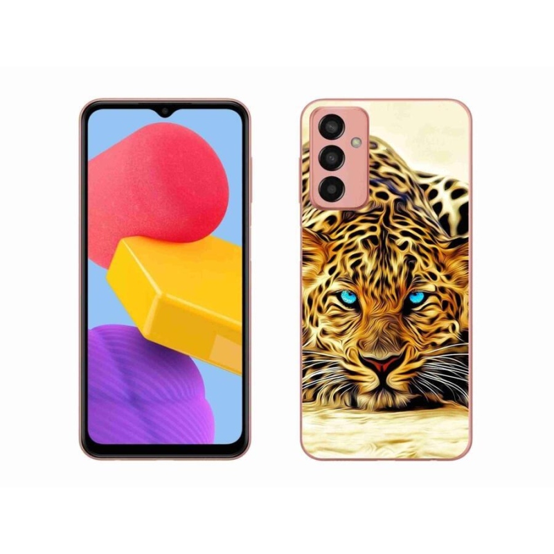 Gél borító mmCase mobiltelefonhoz Samsung Galaxy M13 - rajzfilm tigris