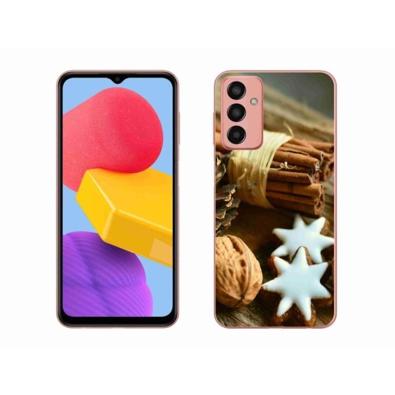 Gél borítás mmCase Samsung Galaxy M13 készülékhez - fahéj és mézeskalács