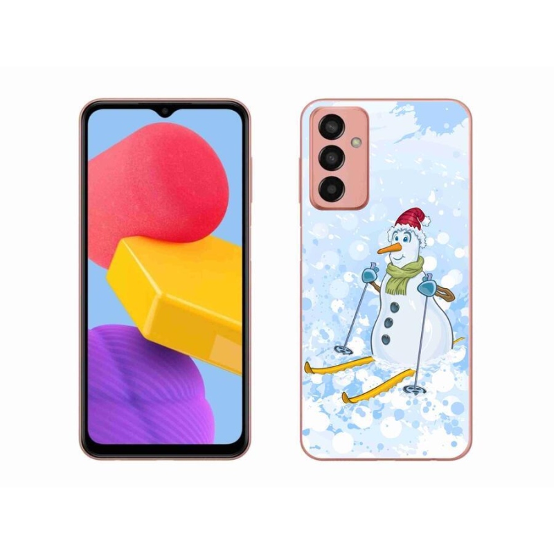 Gél védőhuzat mmCase Samsung Galaxy M13 készülékhez - hóember