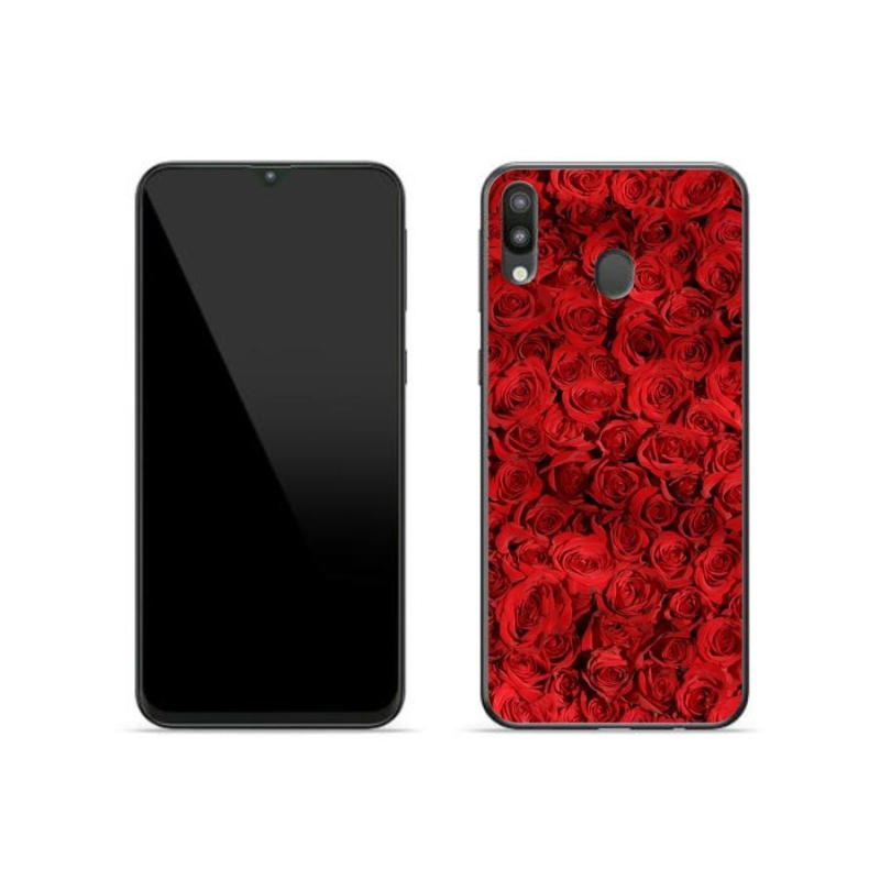 Zselés borítás mmCase Samsung Galaxy M20 készülékhez - rózsaszínű