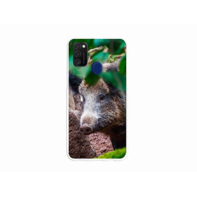 Gél borítás mmCase Samsung Galaxy M21 - vaddisznóhoz
