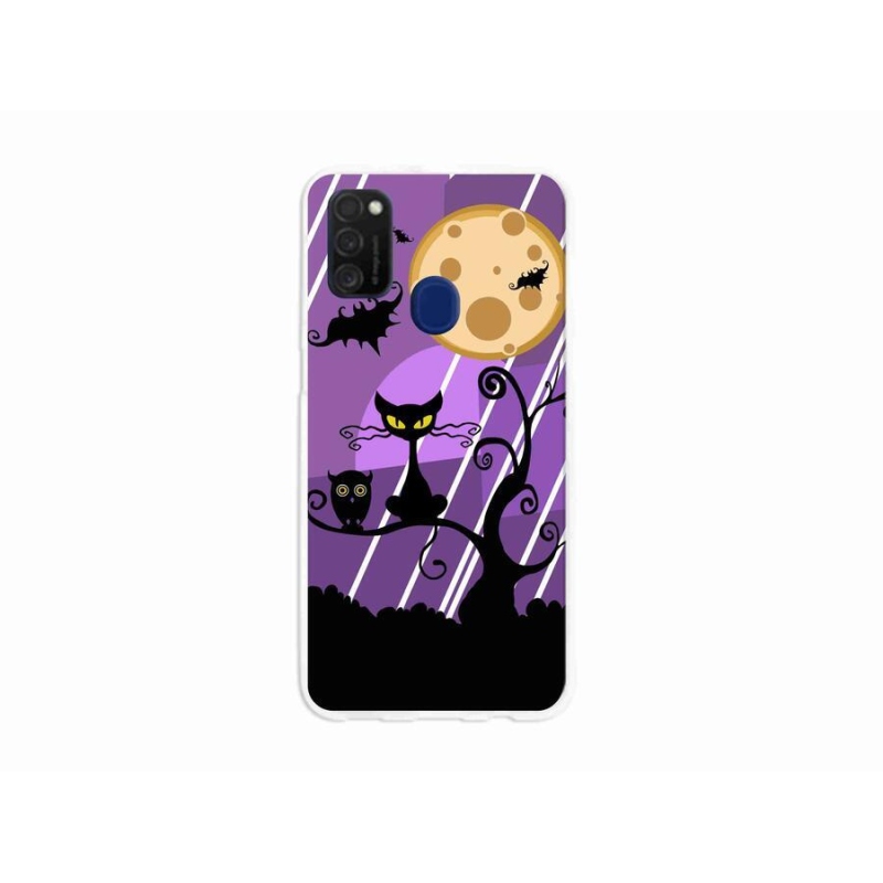Gél borítás mmCase Samsung Galaxy M21 - halloween