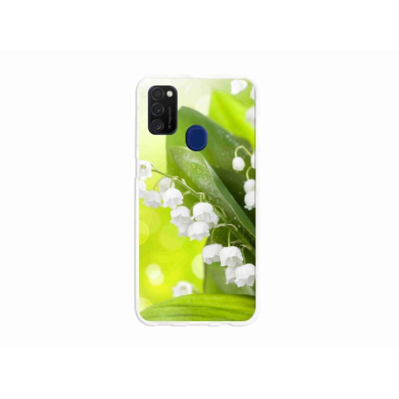 Gél borítás mmCase mobiltelefonhoz Samsung Galaxy M21 - lily of the valley