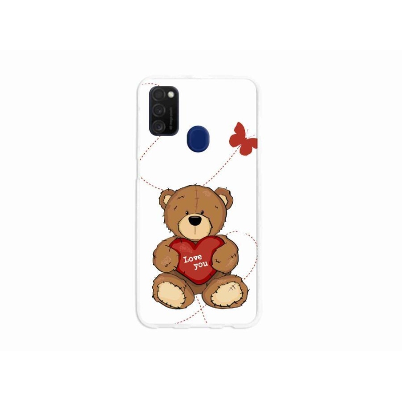 Gél borító mmCase Samsung Galaxy M21 - szeretlek
