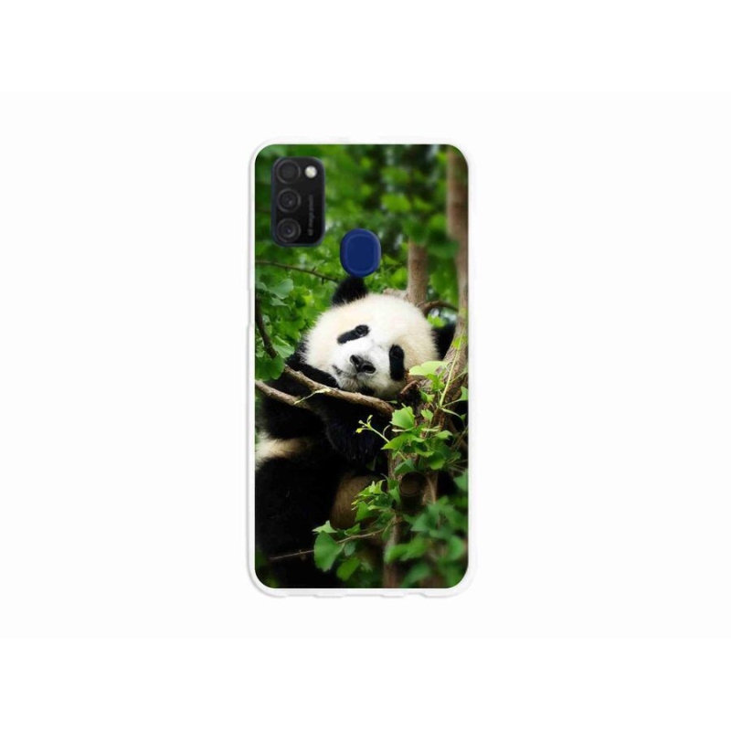 Zselés borítás mmCase Samsung Galaxy M21 - panda