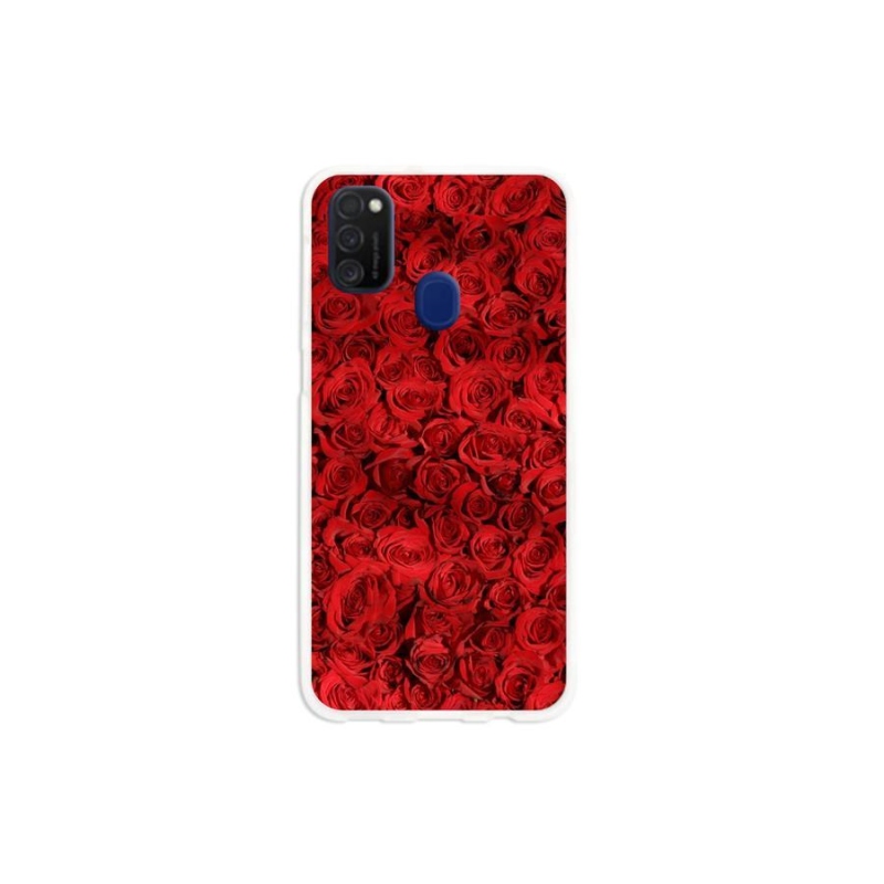 Gél borítás mmCase Samsung Galaxy M21 készülékhez - rózsaszínű