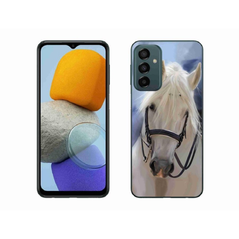 Zselés borítás mmCase Samsung Galaxy M23 5G - fehér ló
