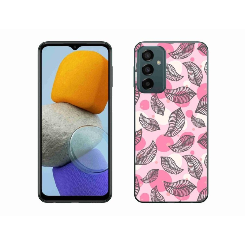 Gél borítás mmCase Samsung Galaxy M23 5G - rajzfilmes hulló levelek