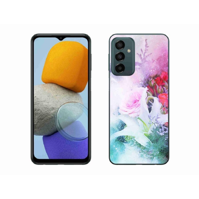 Gél borító mmCase Samsung Galaxy M23 5G - virágok 4
