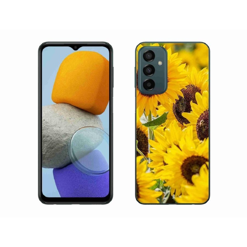 Zselés borítás mmCase Samsung Galaxy M23 5G - Napraforgó