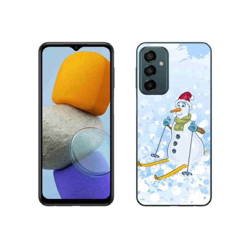 Zselés borítás mmCase Samsung Galaxy M23 5G - hóemberhez