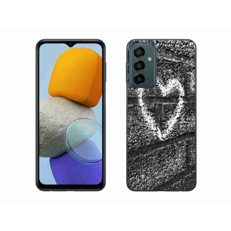Gél borítás mmCase Samsung Galaxy M23 5G - szív a falon
