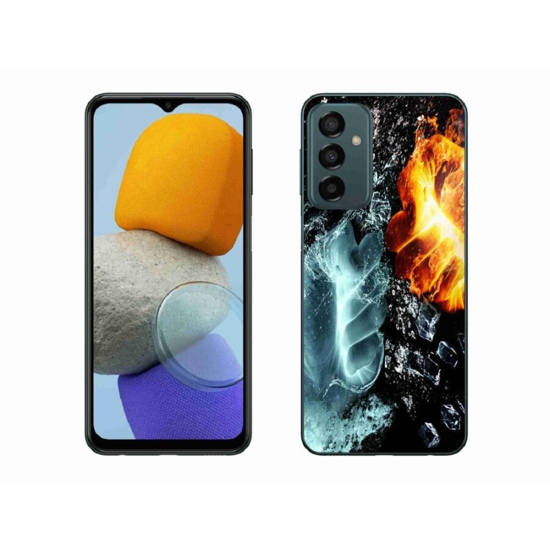 Zselés borítás mmCase Samsung Galaxy M23 5G - víz és tűz