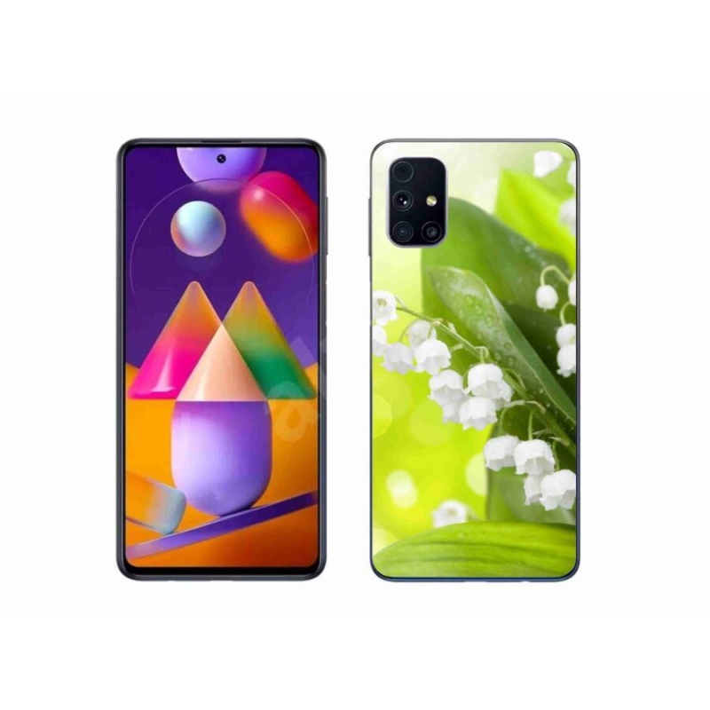 Gél borító mmCase Samsung Galaxy M31s készülékhez - lily of the valley