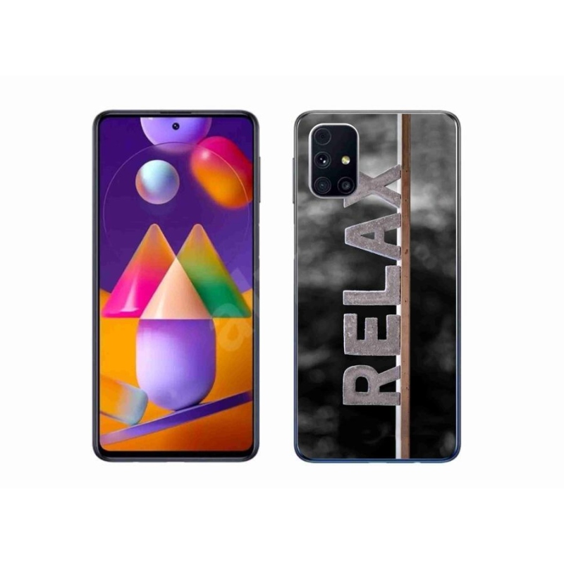 Zselés borítás mmCase Samsung Galaxy M31s készülékhez - relax 1