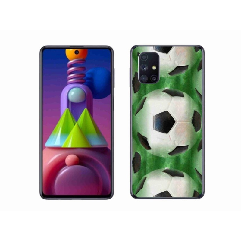 Gél borítás mmCase Samsung Galaxy M51 - focilabda