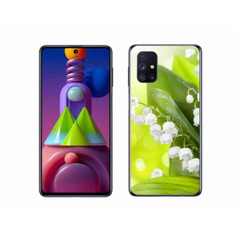 Gél borítás mmCase mobiltelefonhoz Samsung Galaxy M51 - lily of the valley