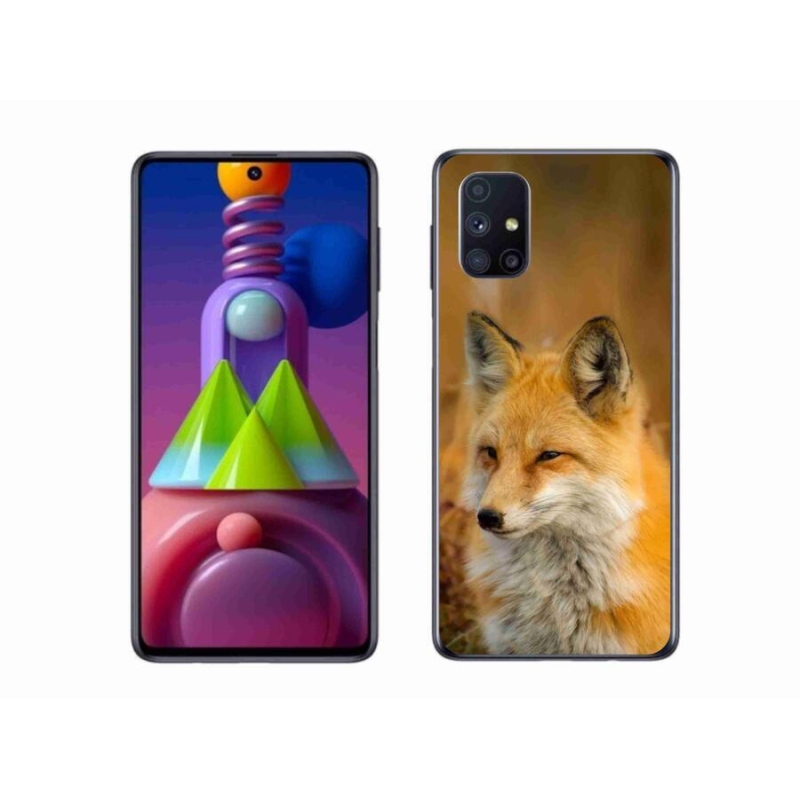 Zselés borítás mmCase Samsung Galaxy M51 - rókaképű