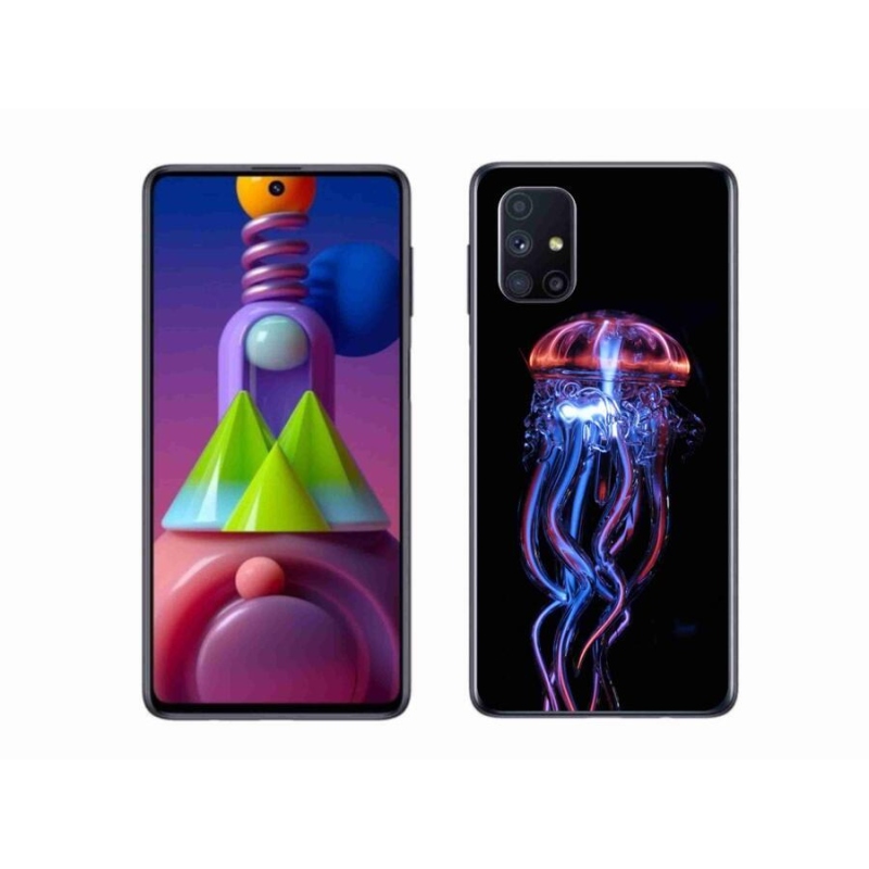 Zselés borítás mmCase Samsung Galaxy M51 - medúza