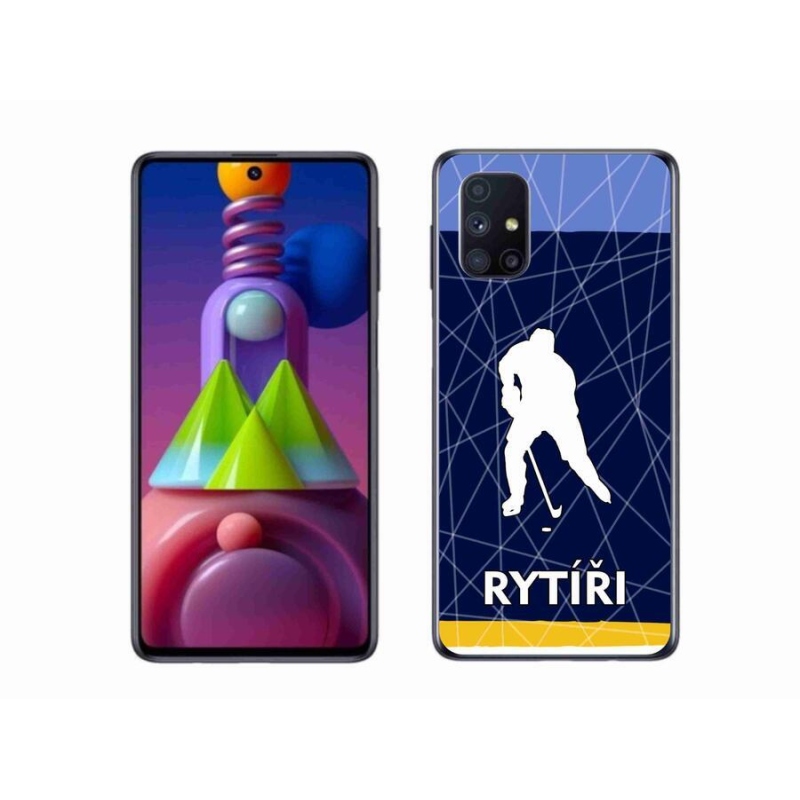 Zselés borítás mmCase Samsung Galaxy M51 - Lovagok
