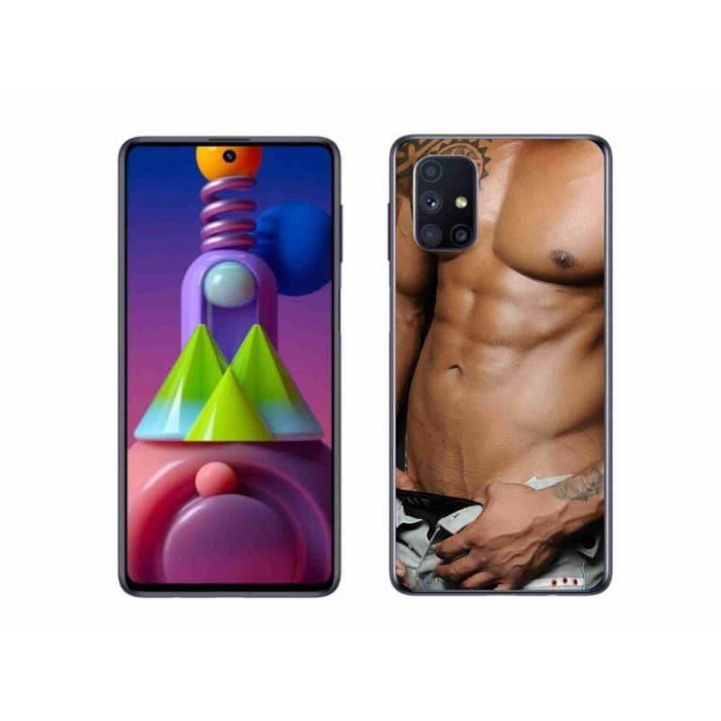 Gél borítás mmCase Samsung Galaxy M51 - szexi férfi