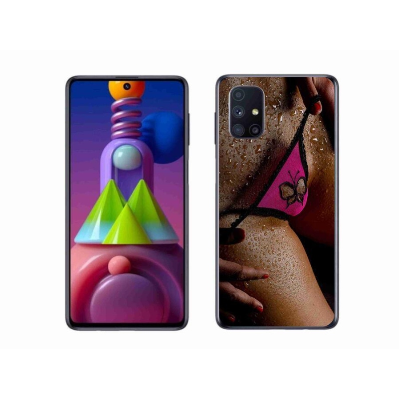 Gél borító mmCase Samsung Galaxy M51 - szexi nő - Samsung Galaxy M51 tok