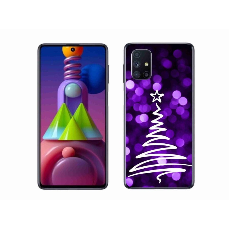 Zselés borítás mmCase Samsung Galaxy M51 - fa