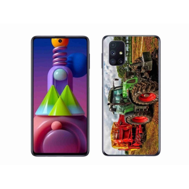 Gél védőhuzat mmCase Samsung Galaxy M51 - traktor 4