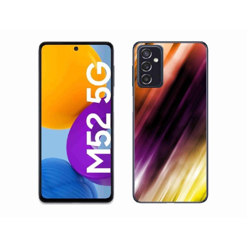 Gél borítás mmCase Samsung Galaxy M52 5G - absztrakt minta 5