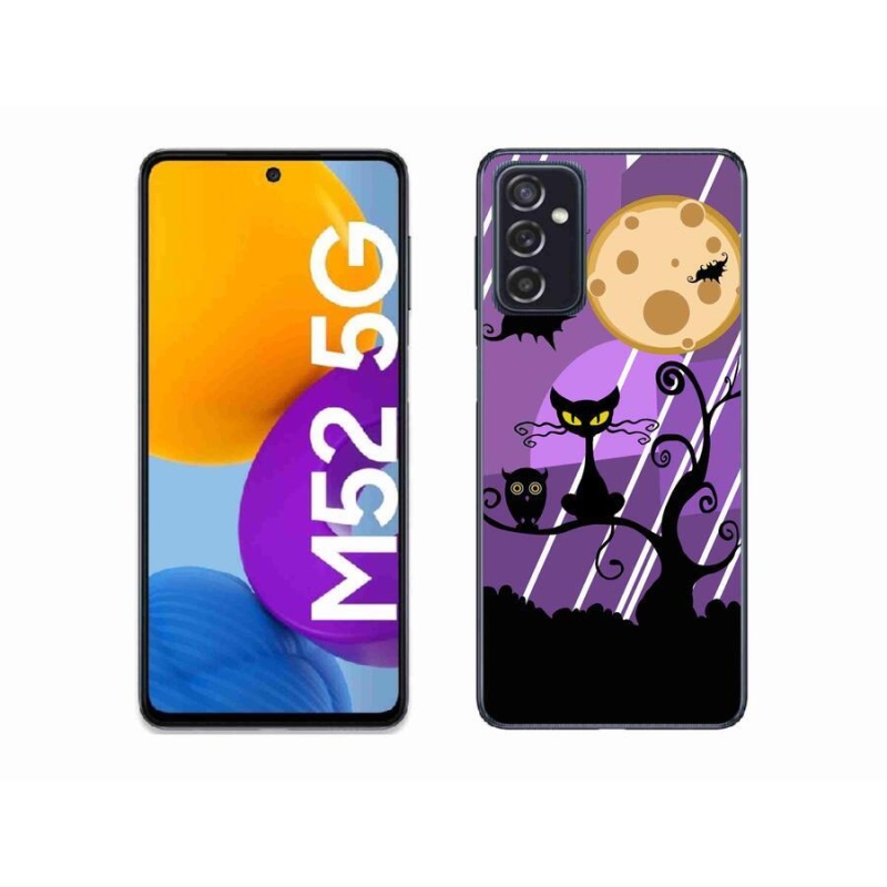 Gél borítás mmCase Samsung Galaxy M52 5G - halloween