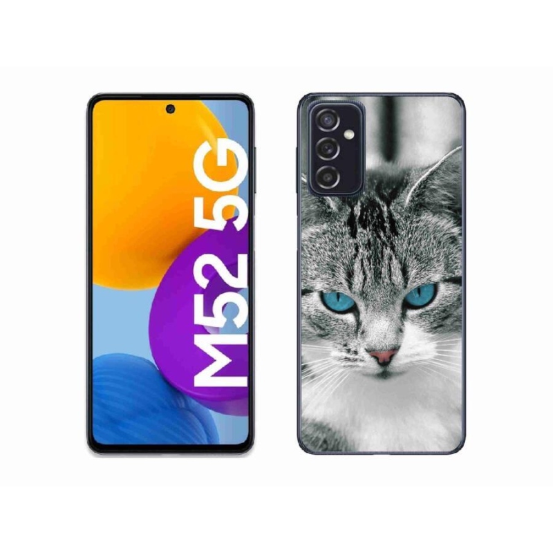 Zselés borítás mmCase Samsung Galaxy M52 5G - macskaszem 1