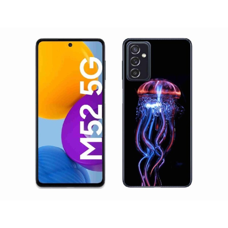 Zselés borítás mmCase Samsung Galaxy M52 5G - medúza
