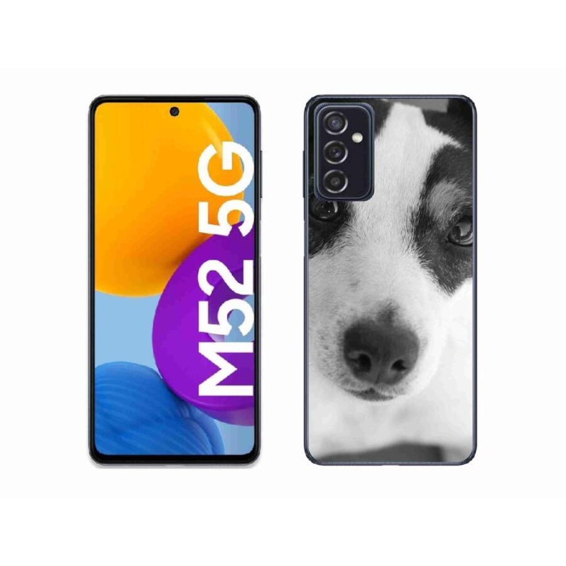 Gél védőhuzat mmCase Samsung Galaxy M52 5G - kutya