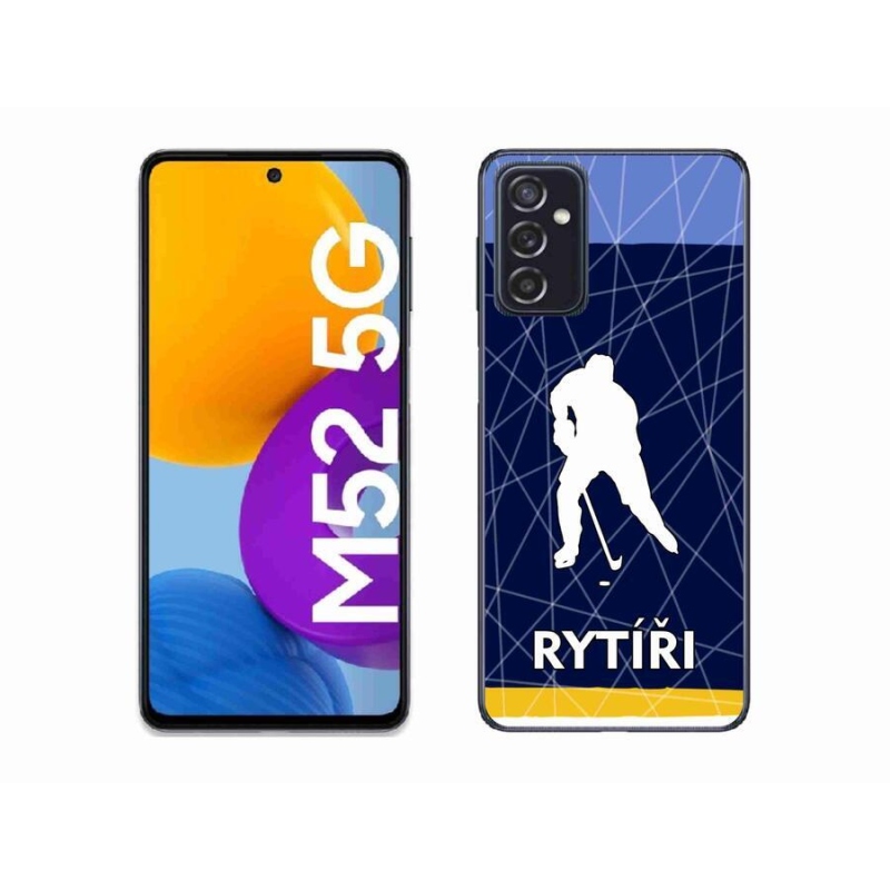 Gél védőhuzat mmCase Samsung Galaxy M52 5G - Lovagok