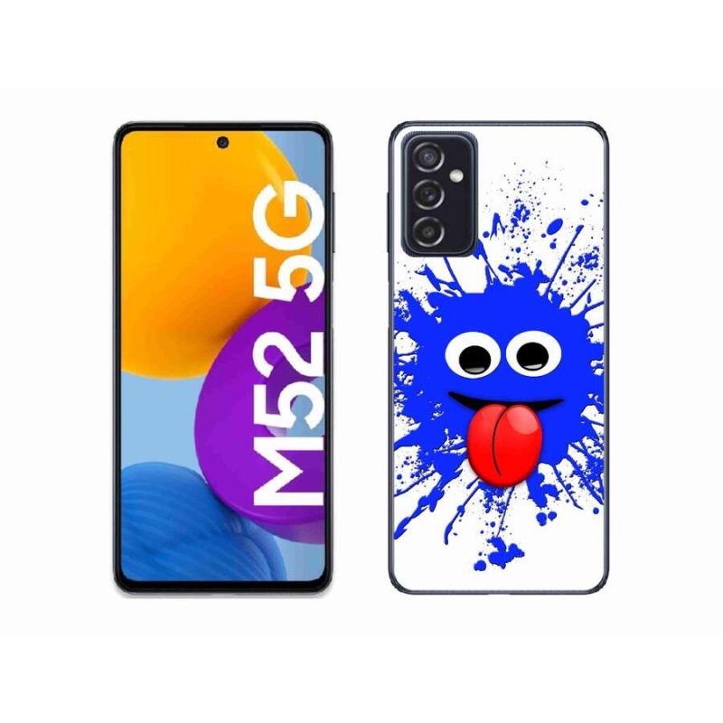 Zselés borítás mmCase Samsung Galaxy M52 5G - szellem