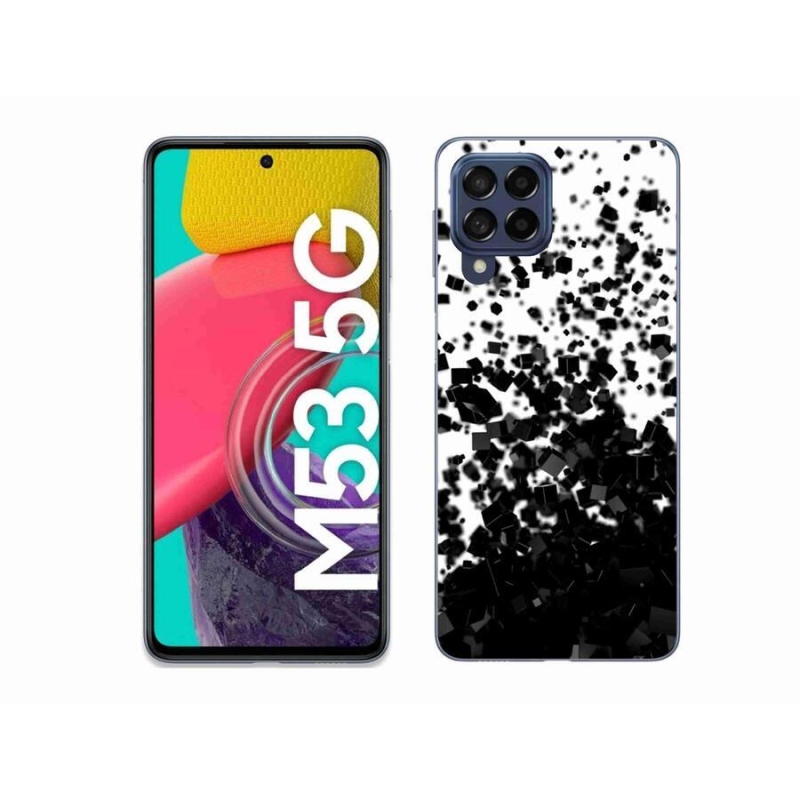 Zselés borítás mmCase Samsung Galaxy M53 5G - absztrakt minta 1