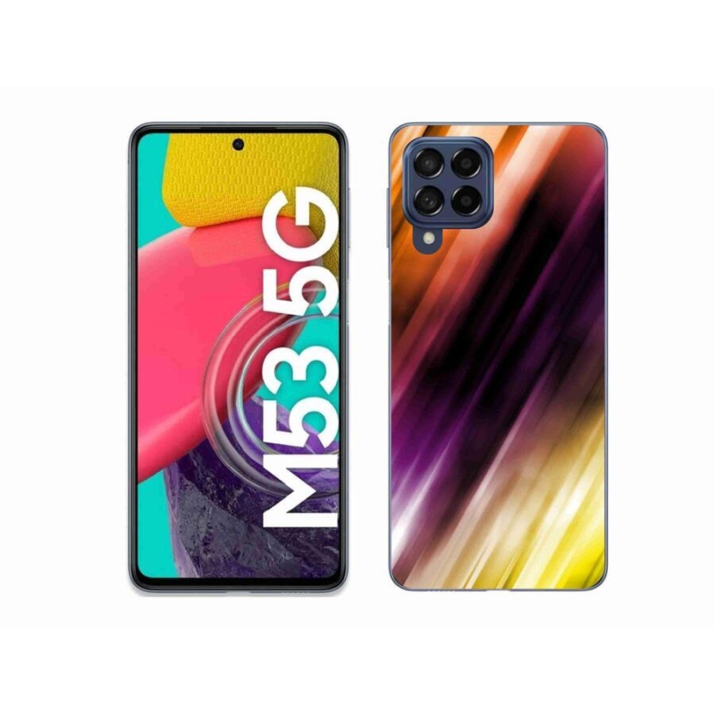 Gél borítás mmCase Samsung Galaxy M53 5G - absztrakt minta 5